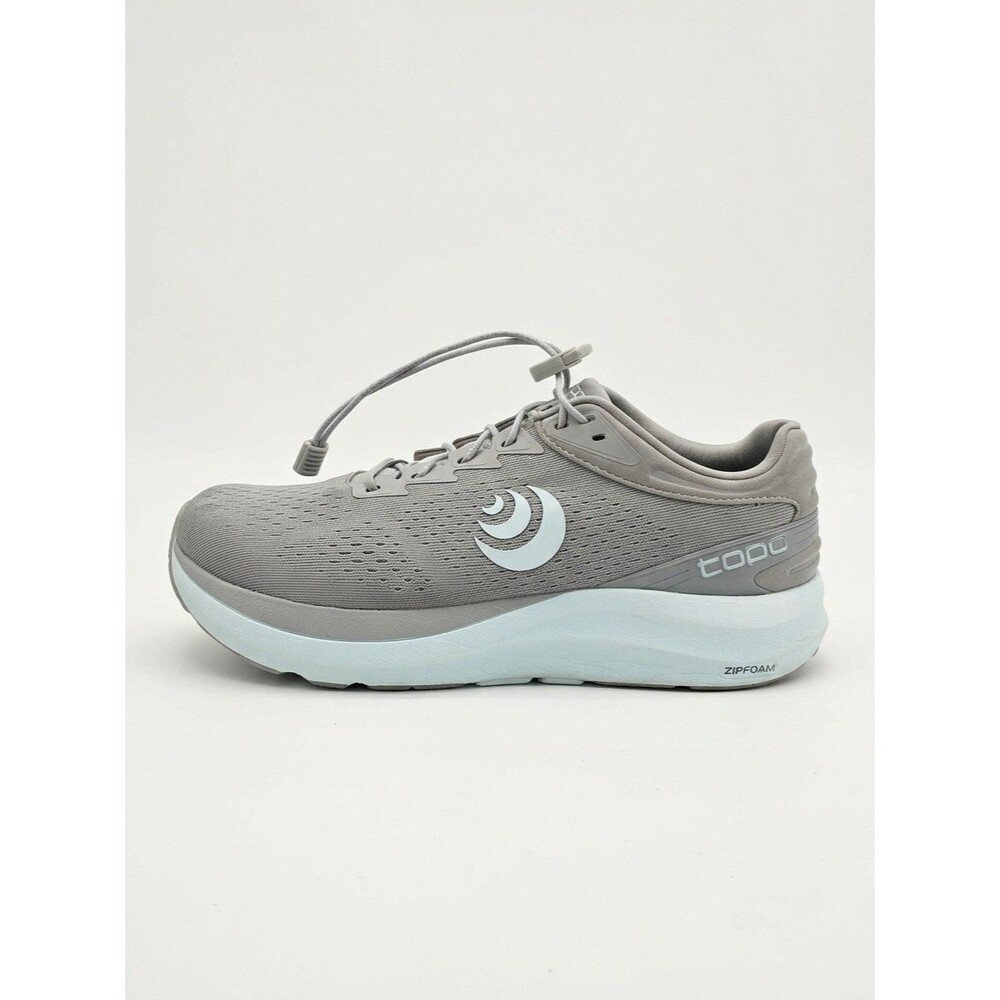 Topo Athletic Phantom 3 Grey/Stone 5mm Drop Running Shoes Womens 9 Wide